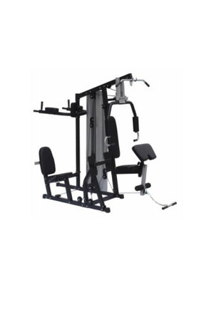 STATION GYM MACHINE WITH LEG PRESS