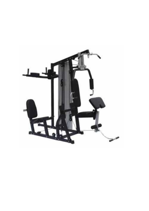 STATION GYM MACHINE WITH LEG PRESS