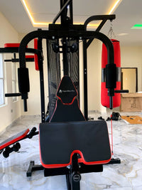 3 STATION GYM WITH PUNCHING BAG