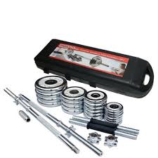 50KG ADJUSTABLE CHROME DUMBBELL BOX