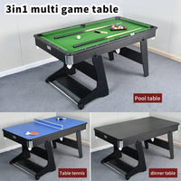 6FT 3 IN 1 SNOOKER TABLE