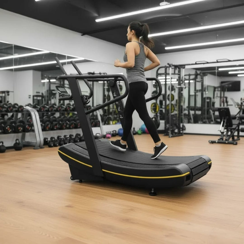 COMMERCIAL CURVE MANUAL TREADMILL