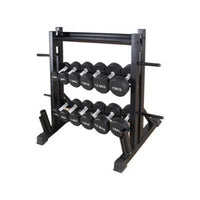 3 TIERS DUMBBELL RACK WITH OLYMPIC