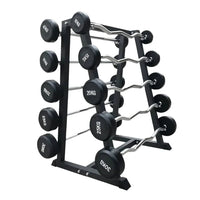 FIXED OLYMPIC RUBBER DUMBBELL RACK