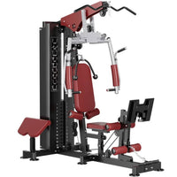 ONE STATION GYM WITH LEG PRESS