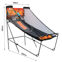 DOUBLE PLAYER BASKETBALL ARCADE GAME