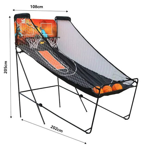 DOUBLE PLAYER BASKETBALL ARCADE GAME