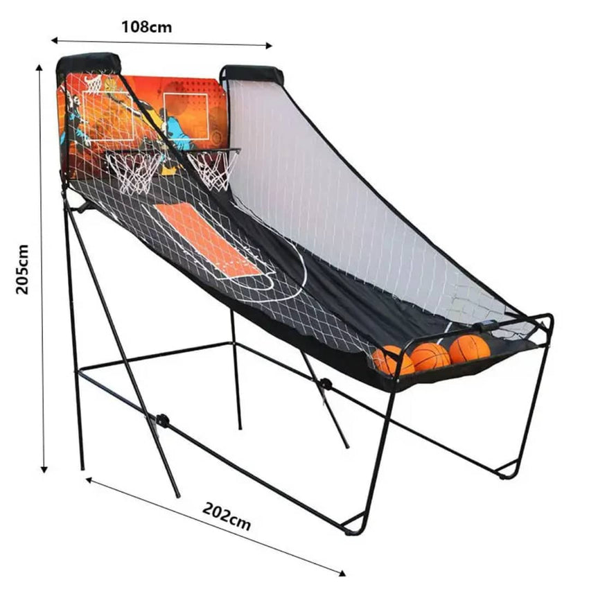 DOUBLE PLAYER BASKETBALL ARCADE GAME