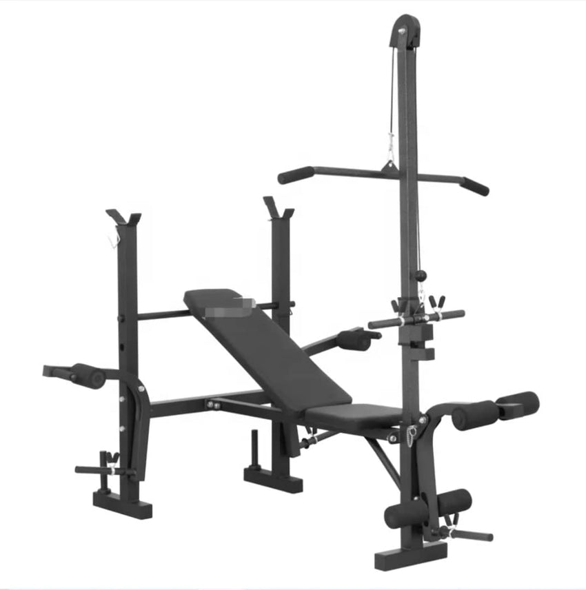 WEIGHT LIFTING BENCH WITH LATPULL