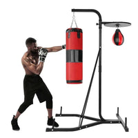 POWER TOWWER WITH PUNCHING BAG AND SPEED BAG