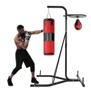 POWER TOWWER WITH PUNCHING BAG AND SPEED BAG