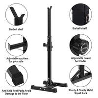 SQAUT RACK WEIGHT STAND