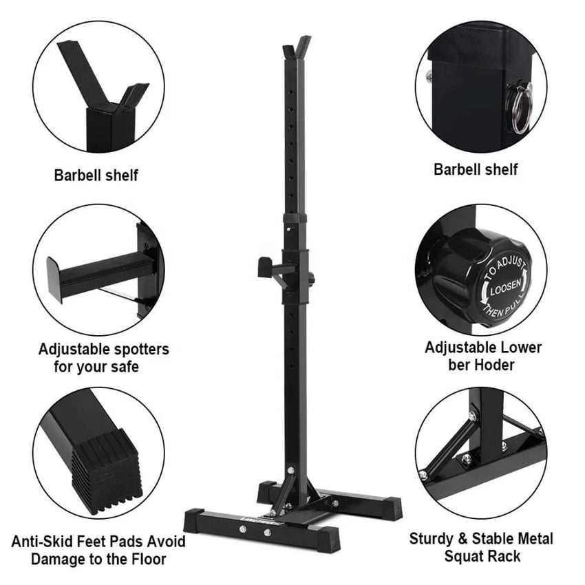 SQAUT RACK WEIGHT STAND