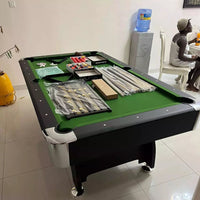 DOUBLE ACCESSORIES SNOOKER TABLE