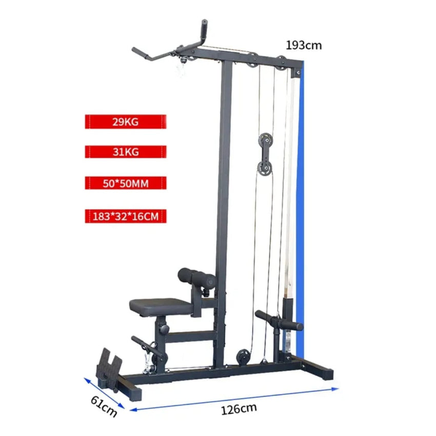 HOME GYM PULLEY SYSTEM